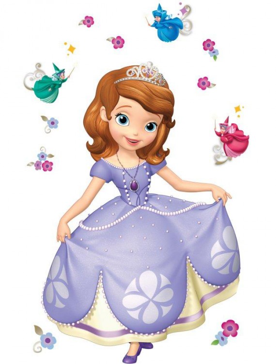 Disney Junior Sofia the First Giant Wall Decals