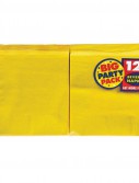 Yellow Sunshine Big Party Pack - Beverage Napkins (125) count)