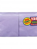 Lavender Big Party Pack - Beverage Napkins (125 count)