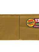 Gold Big Party Pack - Beverage Napkins (125 count)