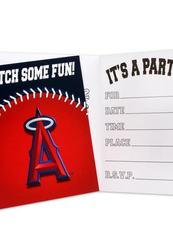 Los Angeles Angels Invitations (8 count)