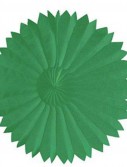 Green 10 Paper Tissue Fan