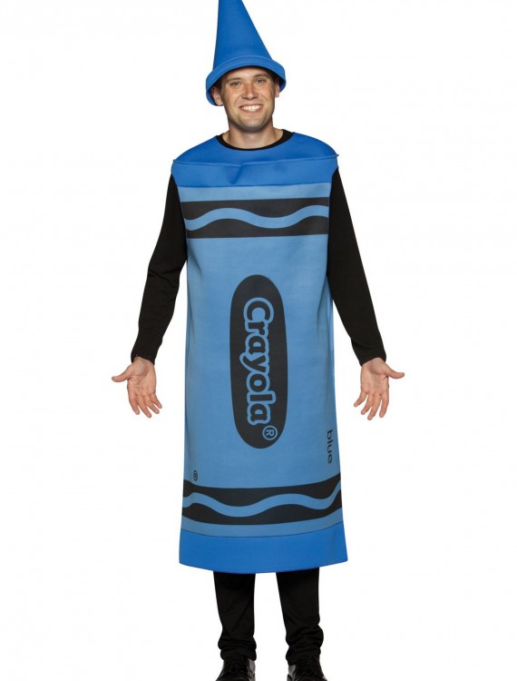 Adult Blue Crayon Costume