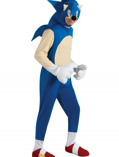 Adult Deluxe Sonic Costume