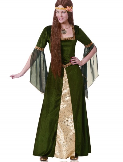 Adult Green Renaissance Lady Costume