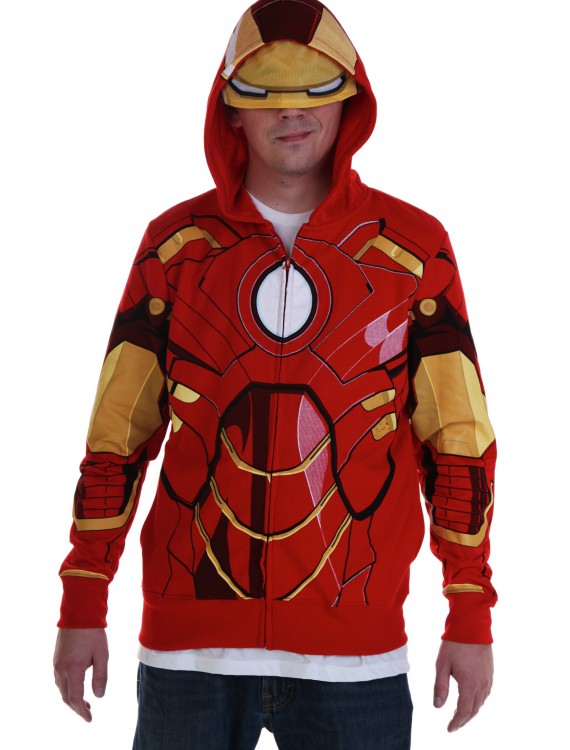 Adult Iron Man Costume Hoodie