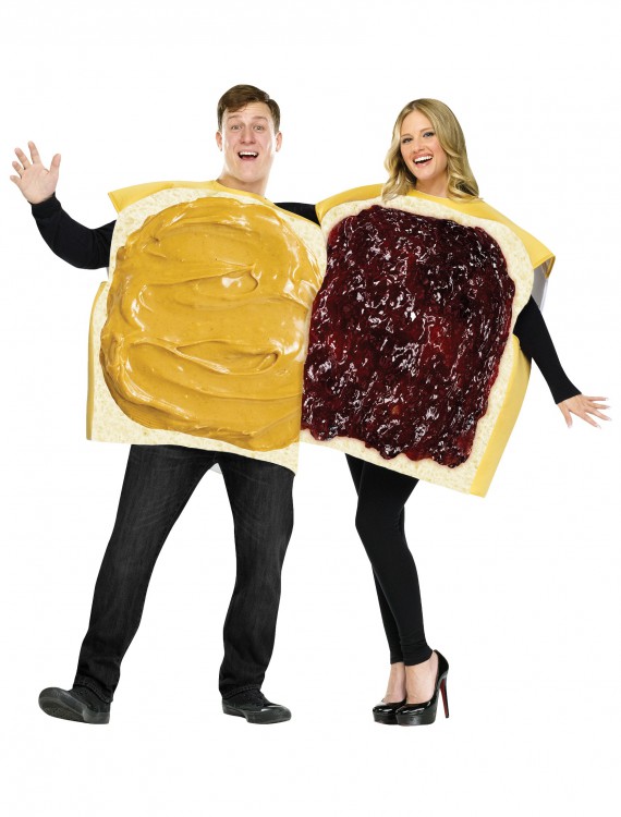 Adult Peanut Butter and Jelly Costume