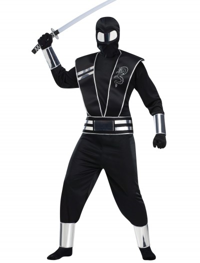 Adult Silver Mirror Ninja Costume