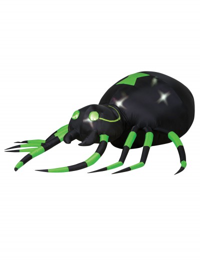 Animated Airblown Green Spider