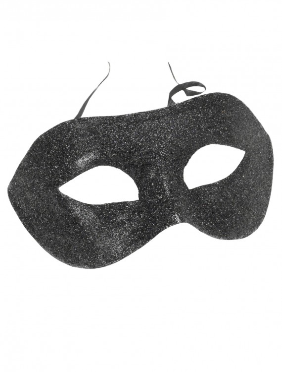 Black Glitter Eyemask