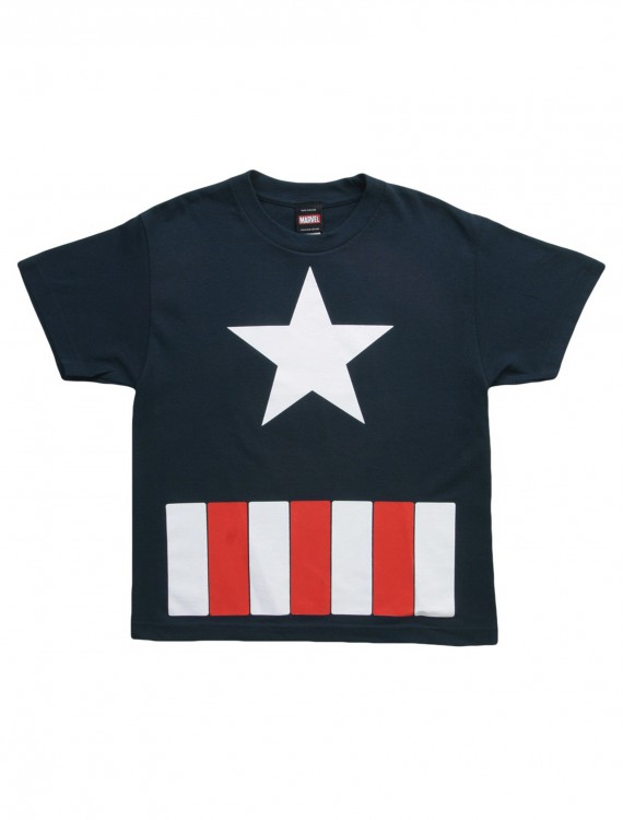 Boys Captain America The Great Star TShirt