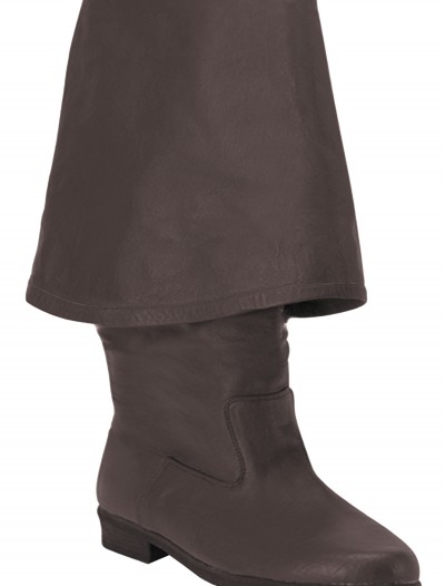 Brown Leather Pirate Boots