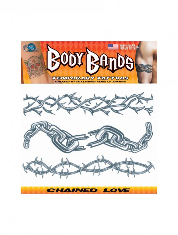 Chained Love Temporary Tattoos