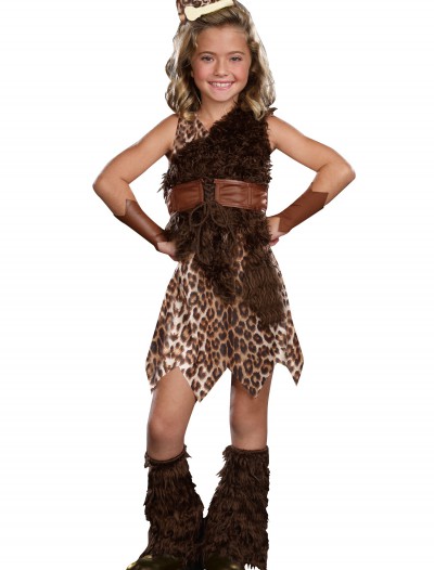 Child Cave Girl Cutie Costume