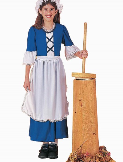 Child Colonial Girl Costume
