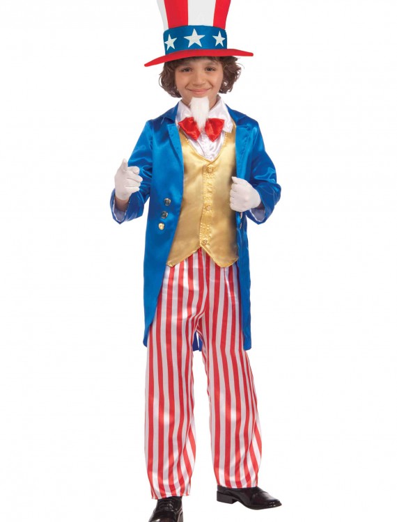 Child Deluxe Uncle Sam Costume