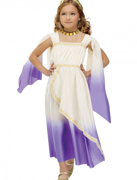 Child Purple Goddess Costume