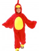 Child Red Grumpy Bird Costume
