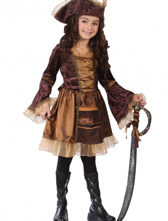 Child Sassy Victorian Pirate Costume