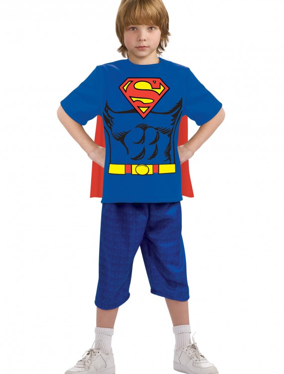 Child Superman Costume T-Shirt