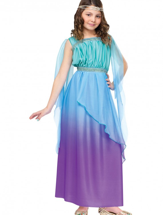 Child Tricolor Ombre Goddess Costume