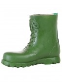 Children's Green Latex Boot Covers