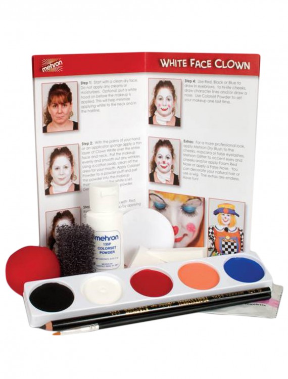 Clown Costume Makeup Kit