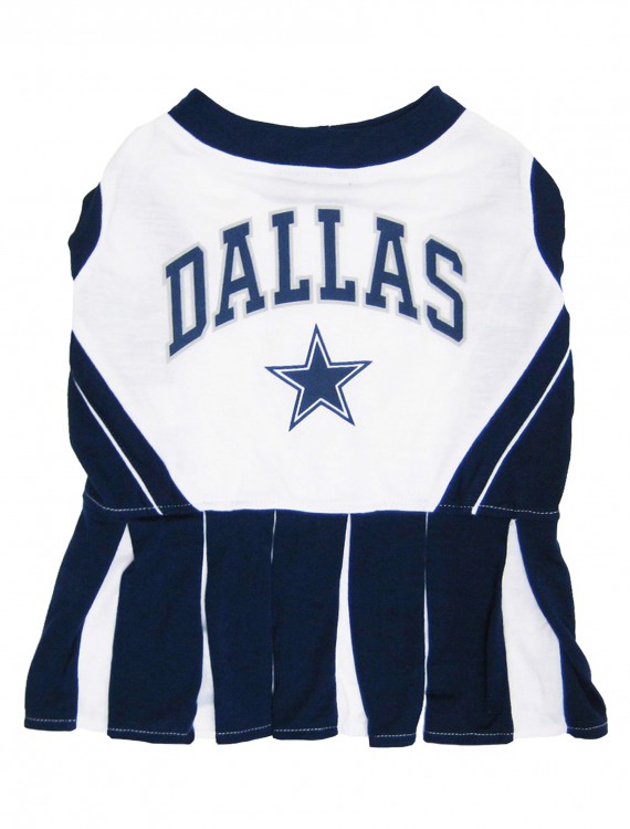 Dallas Cowboys Dog Cheerleader Outfit