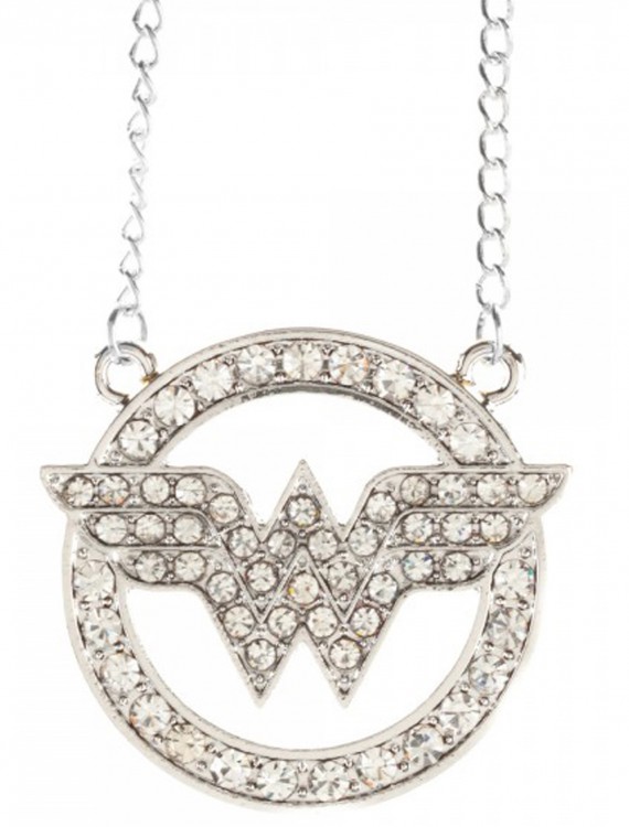 DC Comics Wonder Woman Bling Necklace