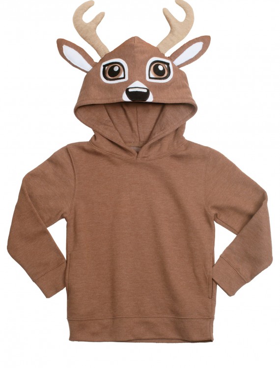Deer Face Animal Hoodie
