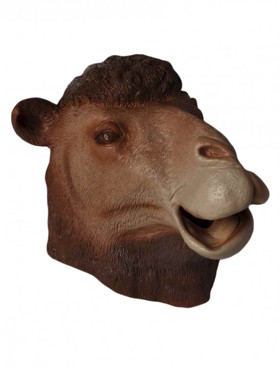 Deluxe Latex Camel Mask