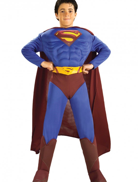 Deluxe Muscle Chest Superman Costume