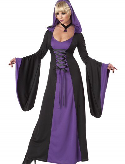 Deluxe Purple Hooded Robe