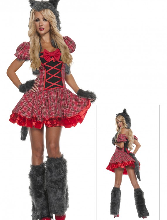 Exclusive Sexy Red Riding Wolf Costume