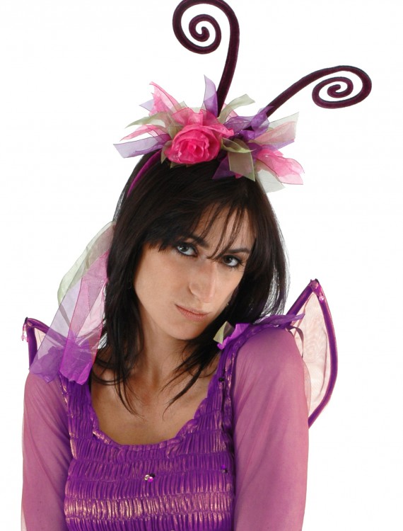 Purple Fairy Antenna Headband