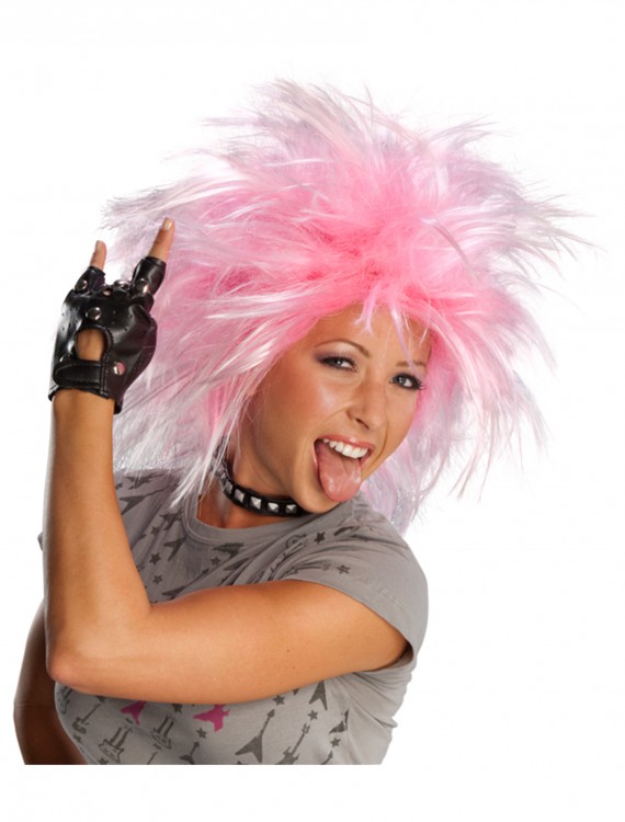 Funky Pink Punk Wig