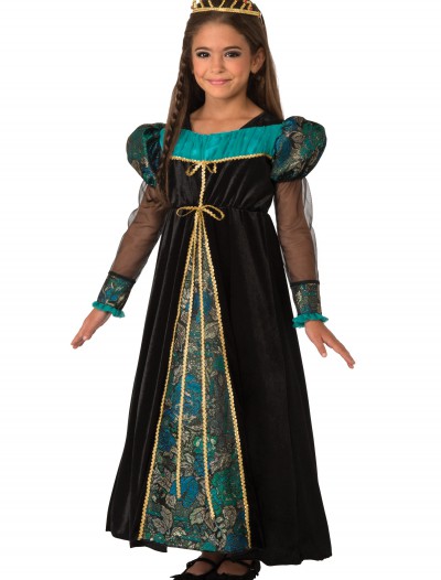 Girls Black Camelot Princess Costume