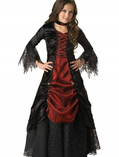 Girls Gothic Vampira Costume