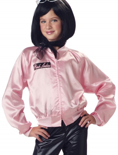 Girls Grease Pink Ladies Jacket
