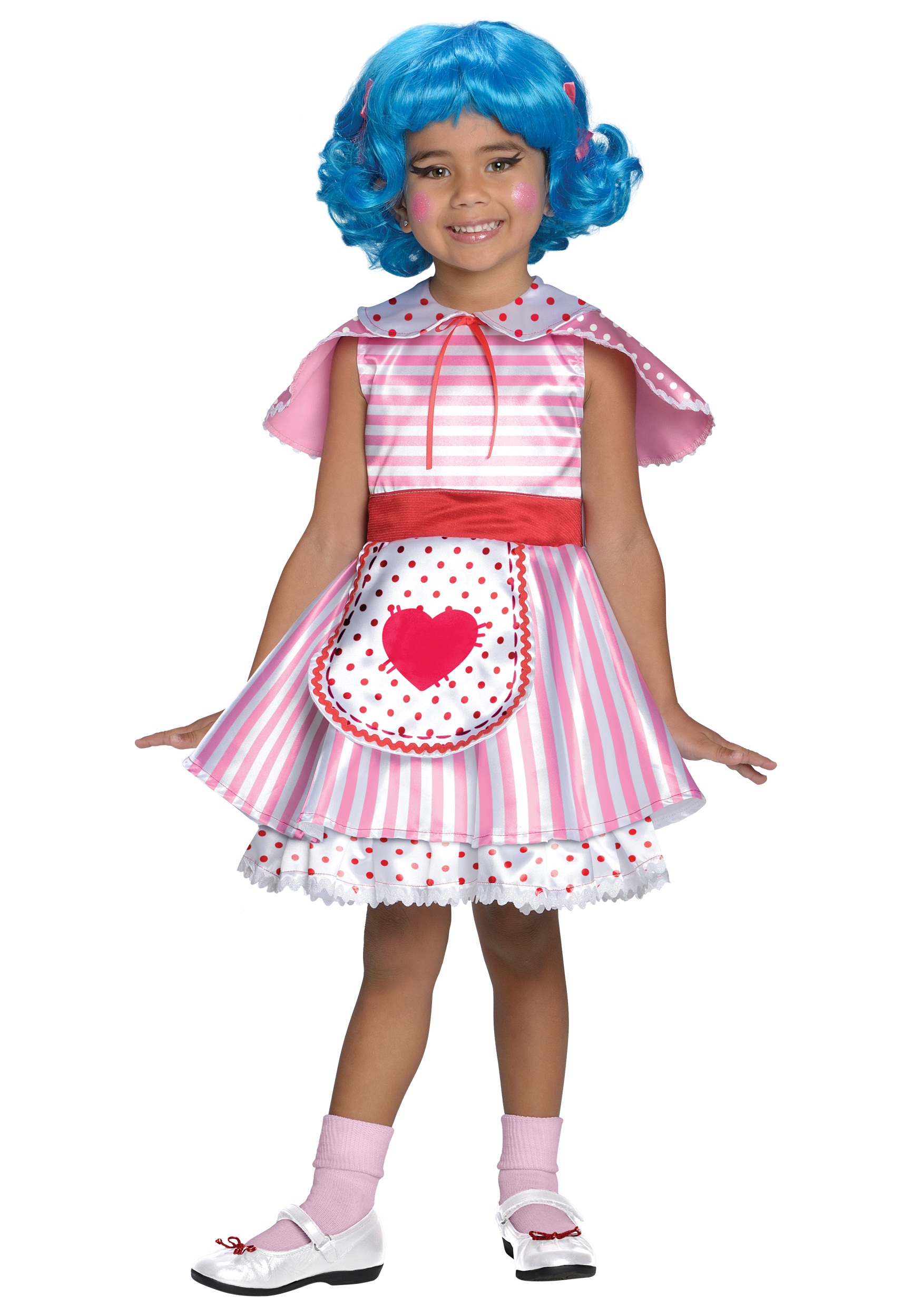 Girls Lalaloopsy Deluxe Rosy Bumps N' Bruises Costume