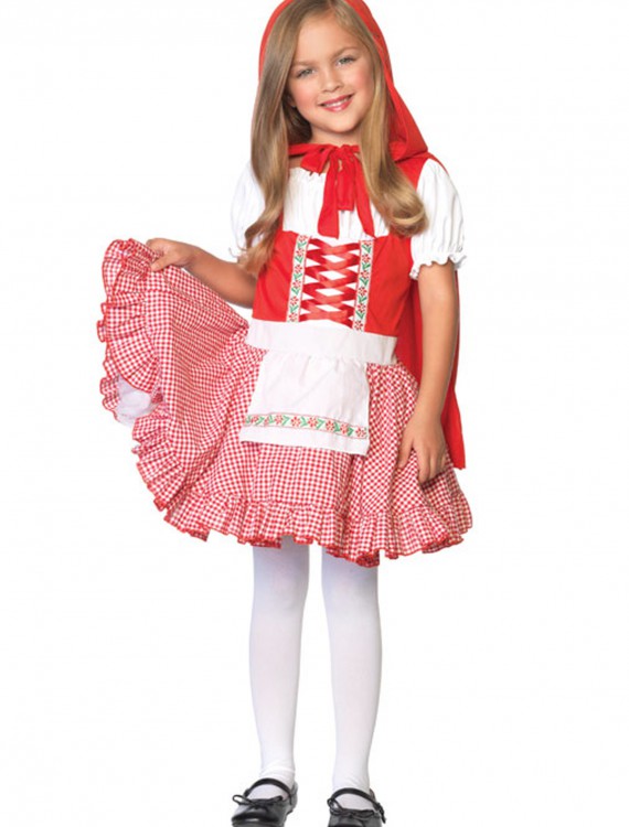 Girls Lil Miss Red Riding Hood Costume