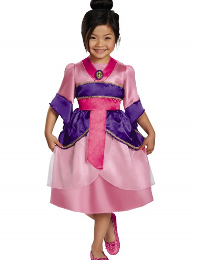 Girls Mulan Sparkle Classic Costume