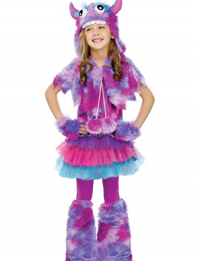 Girls Polka Dot Monster Costume