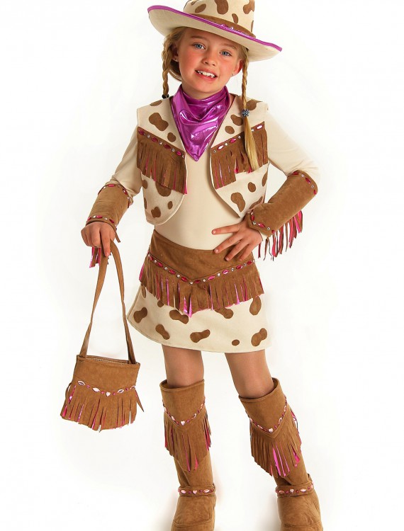 Girls Rhinestone Cowgirl Costume