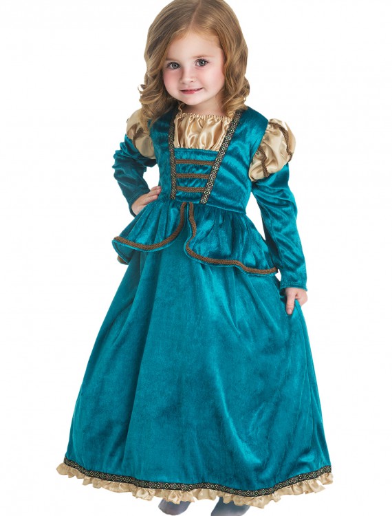 Girls Scottish Princess Costume