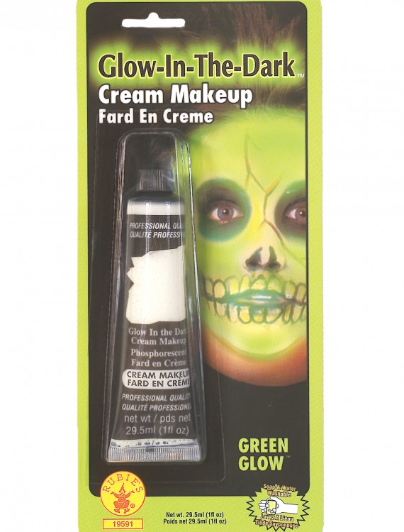 Glow in the Dark Cream Makeup