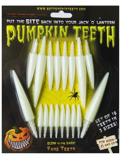 Glow-in-the-Dark Fang Teeth