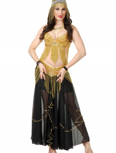 Golden Belly Dancer Costume