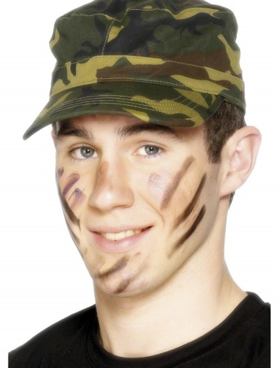 Green Camouflage Army Cap
