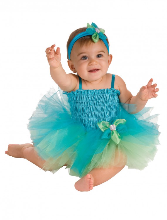 Infant Blue/Green Tutu Costume